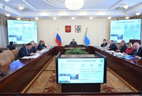 Перспективы развития Комсомольского района обсудили в правительстве края