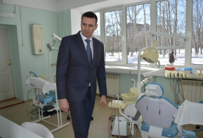 Дмитрий Демешин побывал с рабочим визитом в Солнечном районе