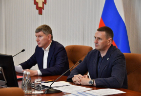Проекты перспективного развития Хабаровского края обсудили на совещании с участием министра экономического развития РФ Максима Решетникова